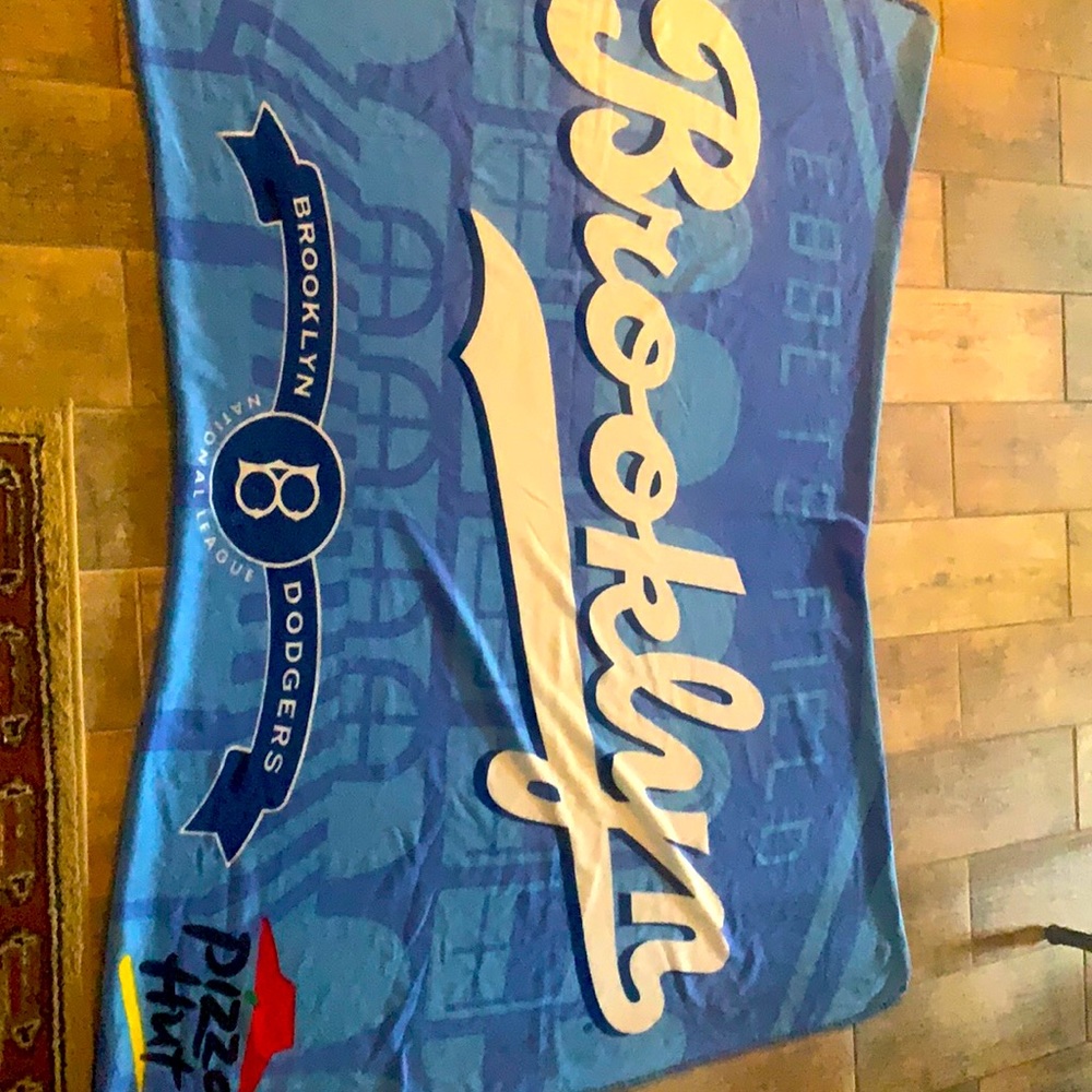 Brooklyn Dodgers Blanket